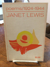 [Rare] Lewis, Janet: Poems 1924-1944 [used paperback]