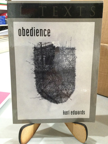[Rare] Edwards, Kari: Obedience [used paperback]