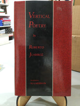 [Rare] Juarroz, Roberto; tr. Merwin, W.S.: Vertical Poetry [used hardcover]