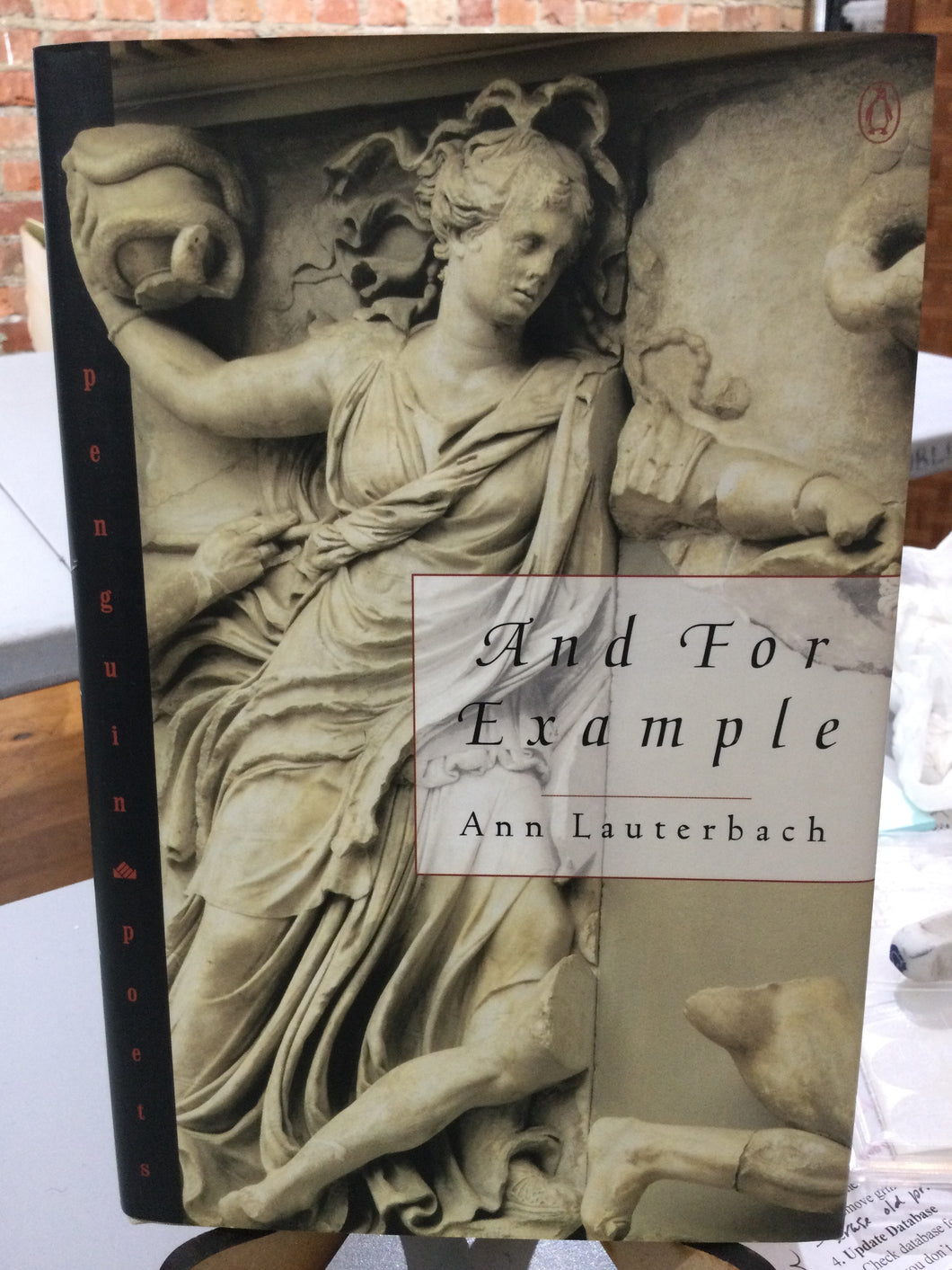 Lauterbach, Ann: And For Example [used hardcover]