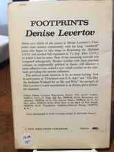 Levertov, Denise: Footprints [used paperback]