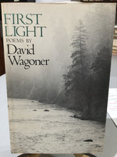 Wagoner, David: First Light [used paperback]