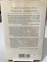 Levine, Philip: New Selected Poems [used hardcover]