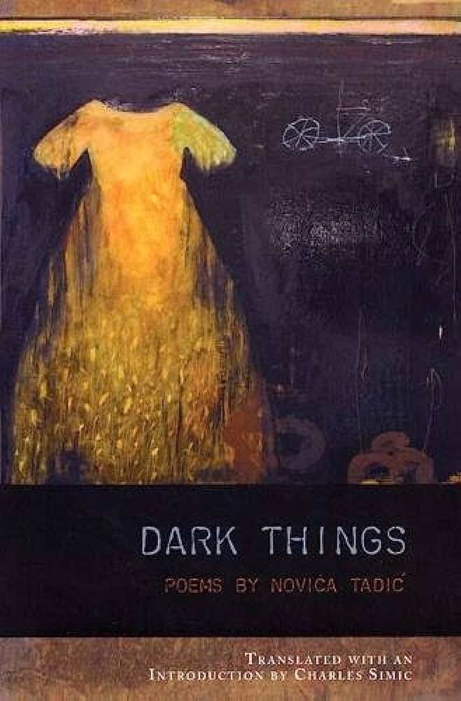 Tadić, Novica: Dark Things [used paperback]