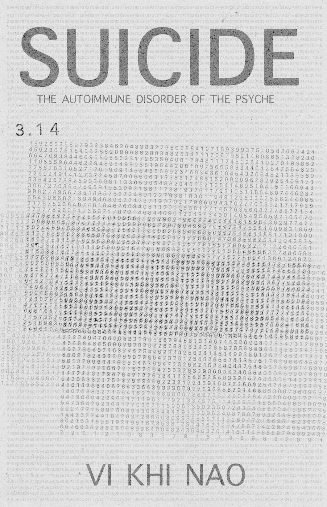 Nao, Vi: Suicide: The Autoimmune Disorder of the Psyche