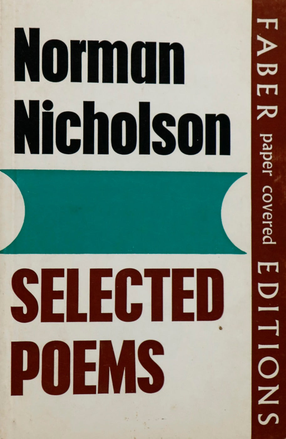 Nicholson, Norman: Selected Poems [used paperback]