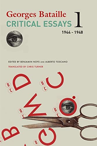 Bataille, Georges: Critical Essays : Volume 1