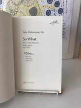 Muhammad Ali, Taha: So What: New & Selected Poems, 1971-2005