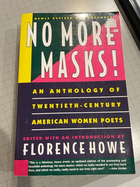 No More Masks!: An Anthology of Twentieth-Century American Women Poets [used paperback]
