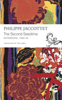 Jaccottet, Philippe: The Second Seedtime