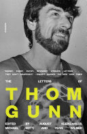 Gunn, Thom: The Letters of Thom Gunn