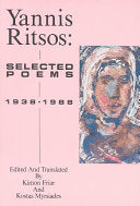 Ritsos, Yannis: Selected Poems, 1938-1988
