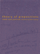 Royet-Journoud, Claude: Theory of Prepositions