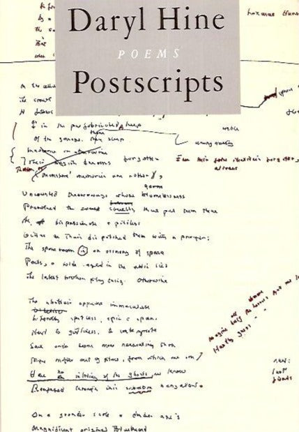 Hine, Daryl: Postscripts [used hardcover]