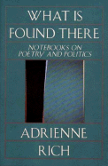 Rich, Adrienne: What is Found There: Notebooks on Poetry and Politics [used paperback]
