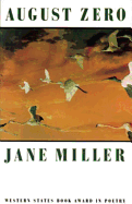 Miller, Jane: August Zero [used paperback]