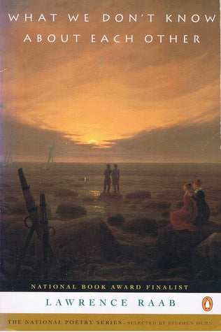 Raab, Lawrence: What We Don't Know About Each Other [used paperback]